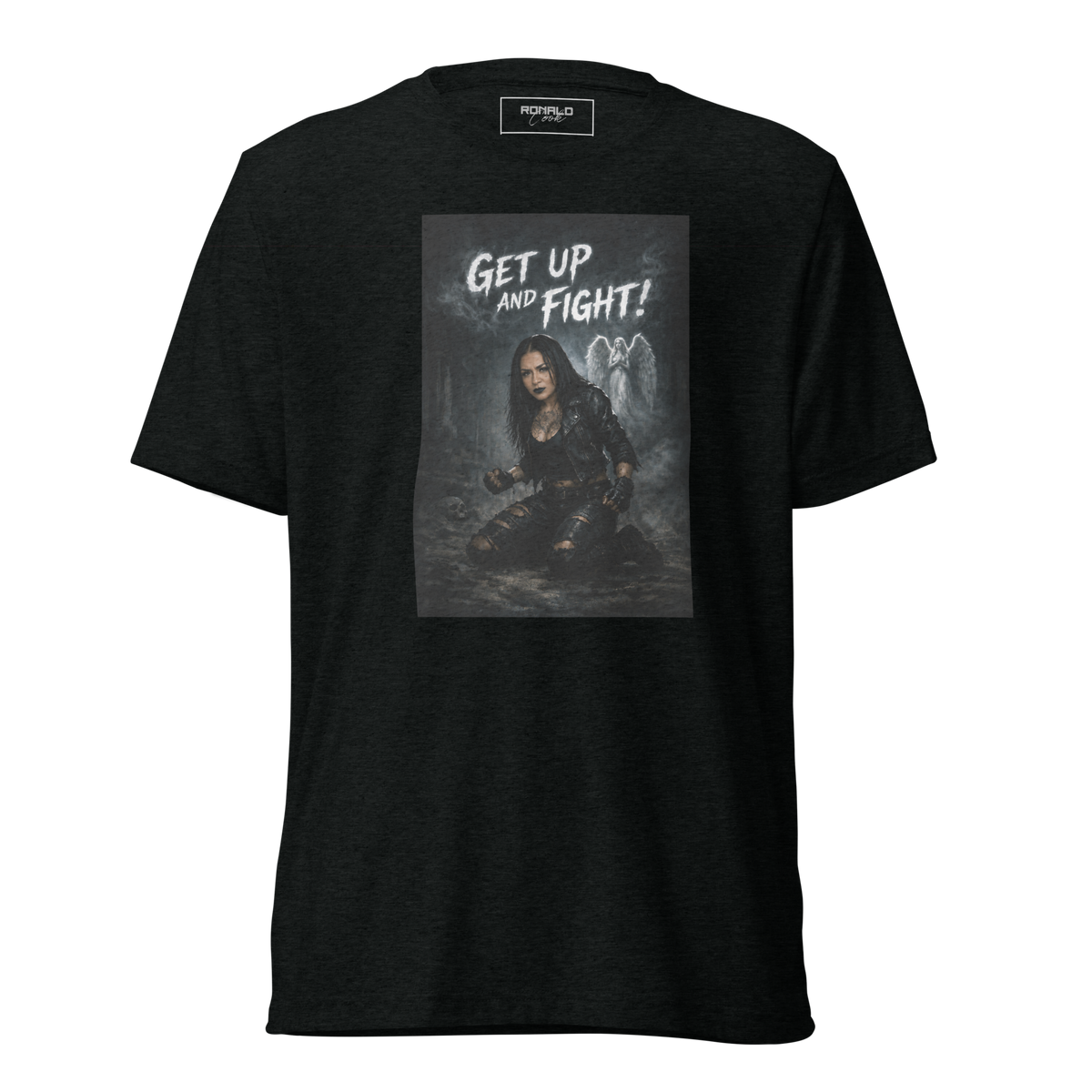 Women Get Up and Fight - Women's Sisterhood - Short Sleeve T-shirt