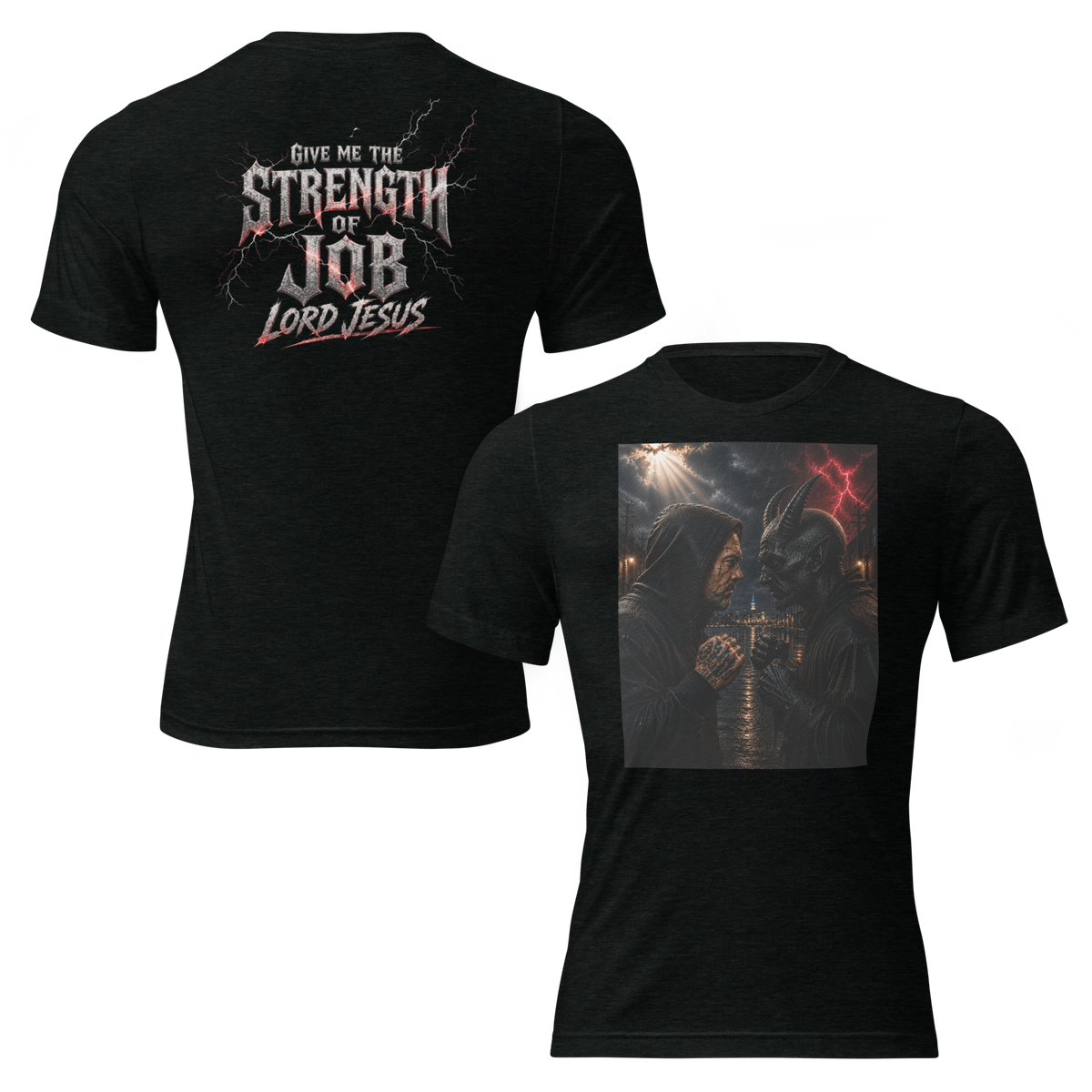 Strength of Job Short Sleeve T-shirt - Faith Fashion
